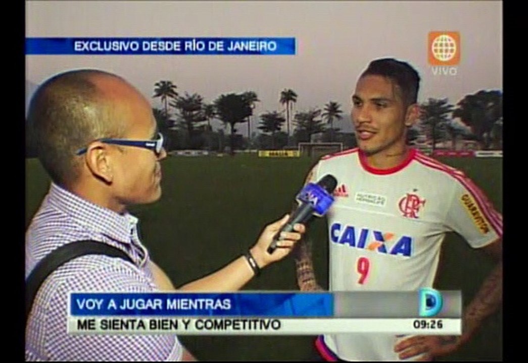Paolo Guerrero "no esperaba" que Jefferson Farfán haya dejado Alemania