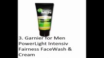 Top 10 Best Fairness Creams For Men in 2015,Fair & Lovely MAX Fairness for Men,Manly Moisturizer for Men,Garnier for Men PowerLight Intensiv Fairness FaceWash & Cream