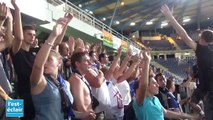 Les 4 clubs de supporters de l'Estac réunis en tribune Champagne basse