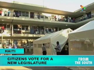 Parliamentary Elections Underway in Haiti