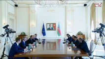 President Ilham Aliyev and President of the European Council Donald Tusk had an expanded meeting