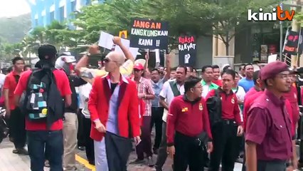 Aktivis berdemo tuntut 'jangan kangkungkan kami'