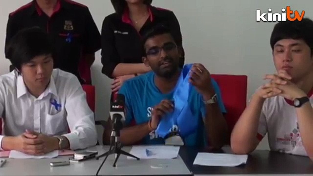 GANYANG jelajah universiti bantah Akta Hasutan