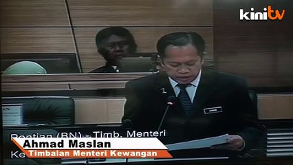 Ahmad Maslan: Billionaires' taxes classified