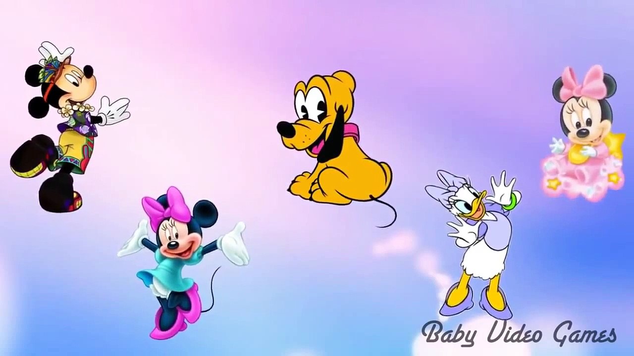 Disney Minnie Mouse, Mickey Mouse clubhouse cartoon Song   Daddy Finger   Finger Family ki