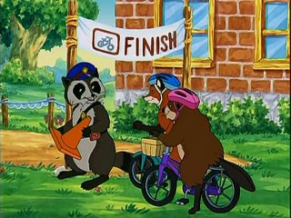 Franklin-bobi Велосипедната каска на Франклин