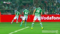 Jonas Big Chance | Benfica v. Sporting - Portuguese Super Cup 09.08.2015 HD