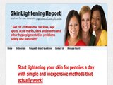 Skin Lightening Report.