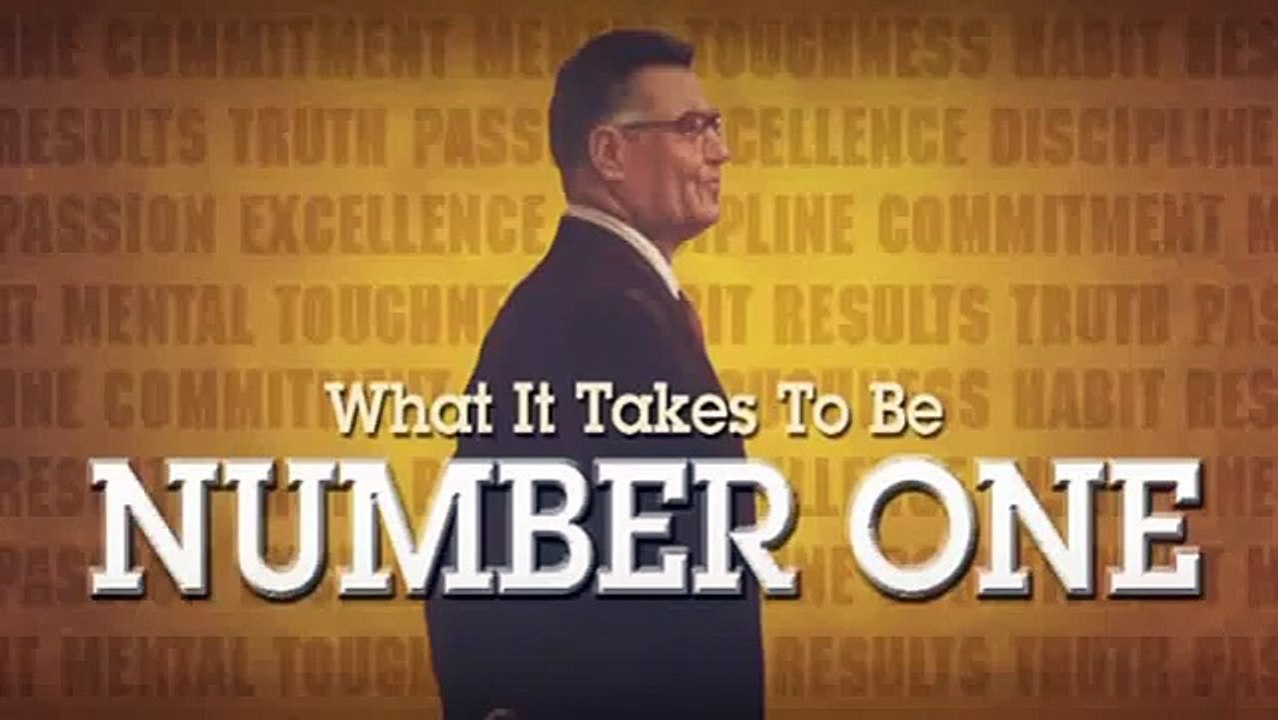 Vince Lombardi-What it Takes to be Number One