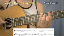Black Orpheus /Manhã de Carnaval lezione chitarra samba e bossa nova