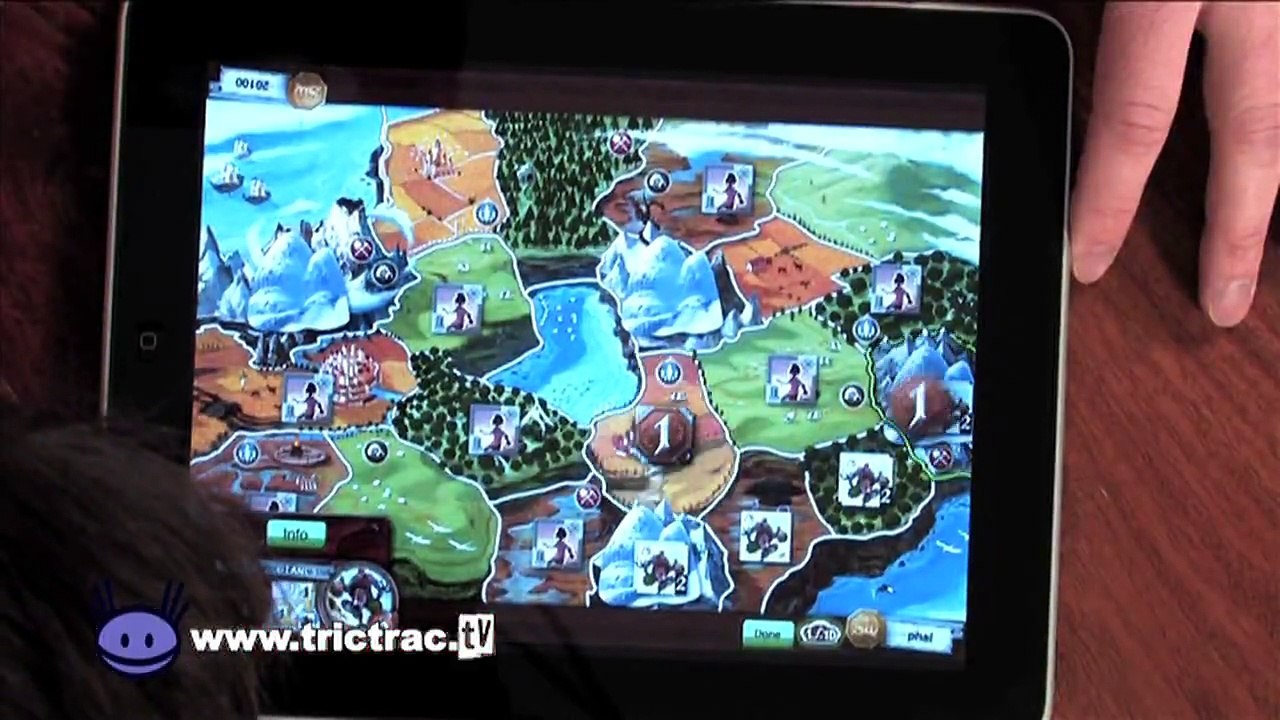 IPad : Small World par Tric trac