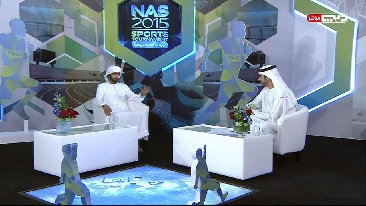 مقابلة خليفة المعمري على دبي الرياضية  2015 - 6 - 21