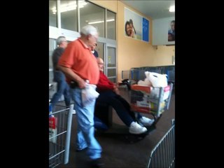 ALLEN THE GREAT. WALMART GREETER