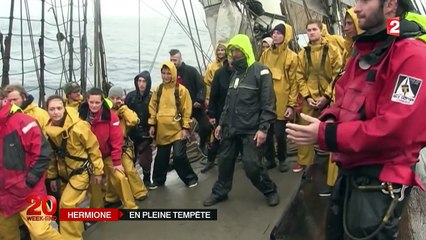 L'Hermione, star des mers revient en France après sa tournée américaine