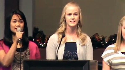 "He Chose the Cross" --performed by a West Coast Baptist College Trio