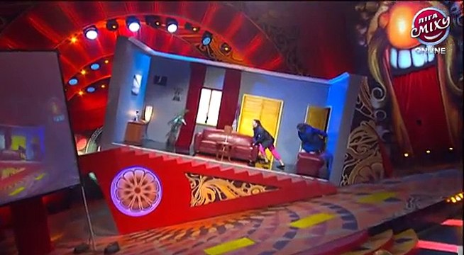 Батл - Трио Разные и ведущий | Лига Смеха , первая игра 1/8, 4 апреля 2015