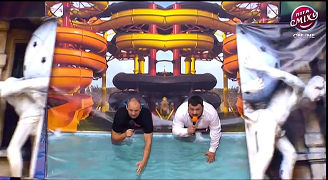 Аквапарк - Генералы РК и Потап | Лига смеха, первая 1/8