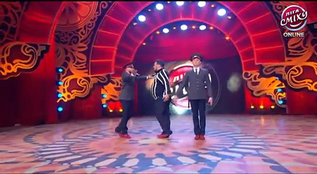 Колония строгого танцевального режима - Генералы РК и Потап | Лига смеха, первая 1/8