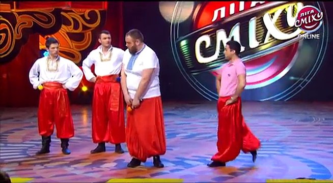 Боевой гопак - Де Ришелье и Игорь Ласточкин | Лига смеха, первая 1/8