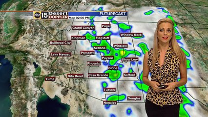Arizona Weather Forecast PM: August 9, 2015