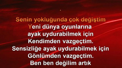 Gölge - Bir Ömür - (2013) TÜRKÇE KARAOKE