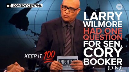 Cory Booker Can't Hide His Presidential Aspirations