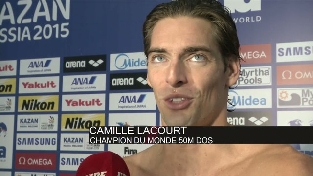 Natation - ChM (H) : Lacourt «Beaucoup d'émotions»