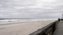 Hurricane Sandy on the way - Tobay Beach - Long Island - 10-28-2012