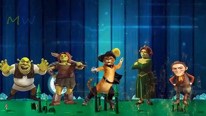 Finger Family Shrek Cartoon | Daddy Finger Family Nursery Rhymes | Children Nursery Rhymes Songs