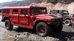 Hummer H1 in the mud mudding Azusa Canyon OHV off Road