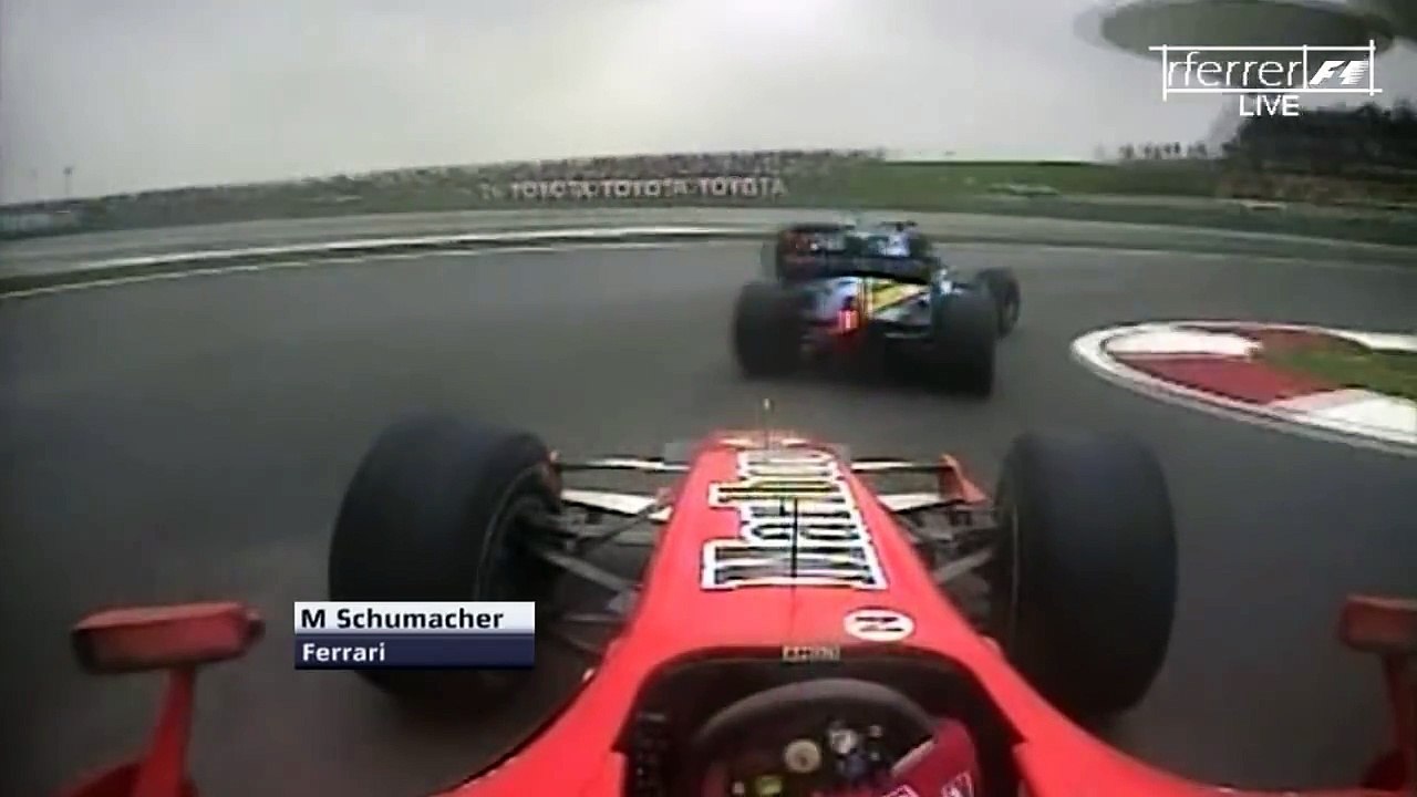 F1 2006 - R16 - Shanghai Highlights onboard