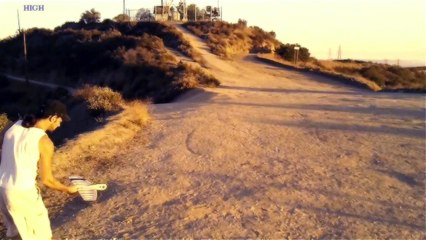 Opteryx DLG HLG RC glider at sunset. semi funfactor with minimal thermal lift