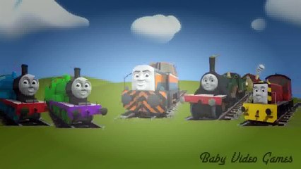 Music Children Kids Videos Nursery Rhymes THOMAS THE TRAIN Finger Family