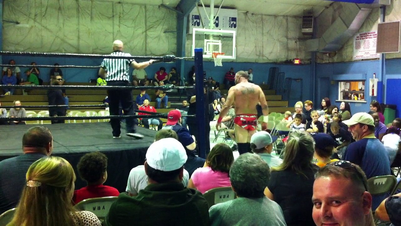 "Redd Dogg" Rodney Mack w/ Big Ramp vs. Minotaur - VooDoo Wrestling - VooDoo Heavyweight Championship