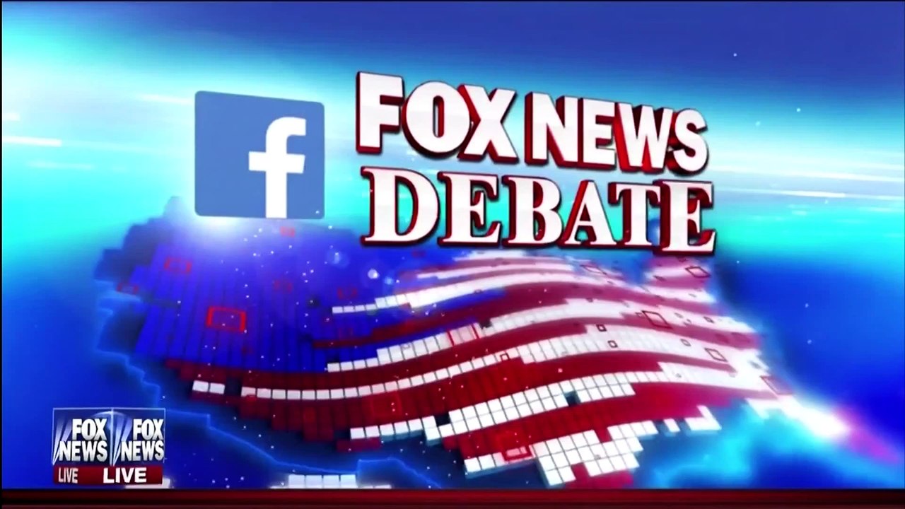 1st Republican Presidential Primary Debate 2015. Part 3. Full HD