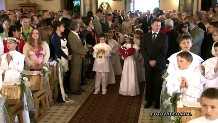 Najpiękniejsza I KOMUNIA ŚWIĘTA Kościół Garnizonowy MBNP w Hrubieszowie 26 maja 2013 r.