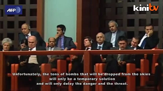 Turkey pushes for more than 'dropping tons of bombs' on IS