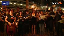 Protes di Hong Kong berterusan, bertukar jadi pesta jalanan