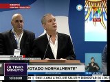 Julio Alak informa sobre elección primaria argentina