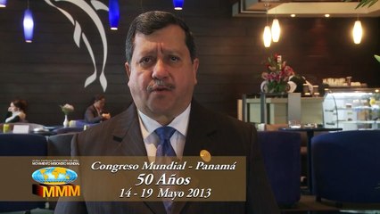 Invitación Rev. Gustavo Martínez Congreso Mundial 50 Aniversario MMM - Bethel Televisión