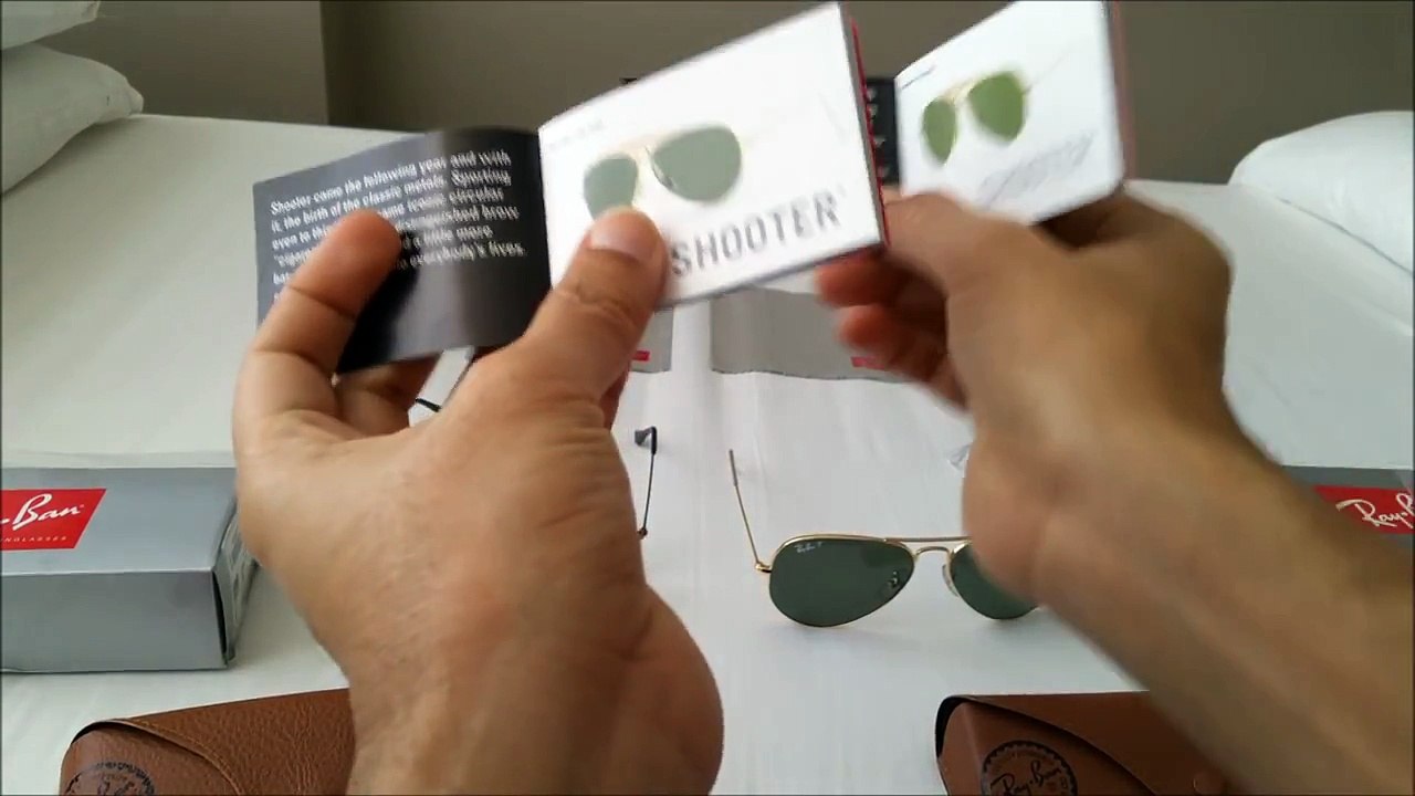 How to Spot Fake Rayban Aviator Sunglasses (highest grade fake RB 3025)