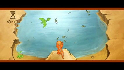 Dinosaur Train Pteranodon Fishing Cartoon Animation PBS Kids Game Play Walkthrough