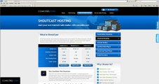 start online radio with shoutcast server - comcities.com shoutcast hosting and icecast hosting