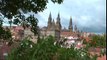 Imagenes exoticas de la catedral Santiago de Compostela
