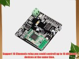 SainSmart iMatic V2 16 Channels Relay I/O Remote Control Module Compatible with Arduino Android
