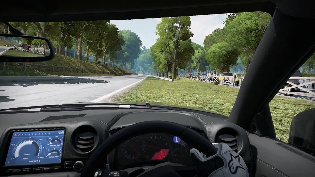 AMS ALPHA 12 Nissan GT-R(HD POV Ride Along + Pulls)