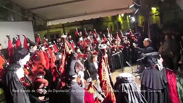 Real Banda de Gaitas, Ourense, Concierto de Reyes 2011