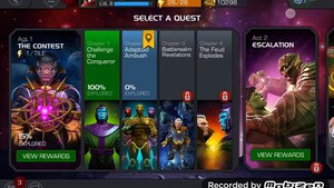 Marvel Contest of Champions Level Up and Guide