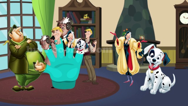 101 Dalmatians finger family