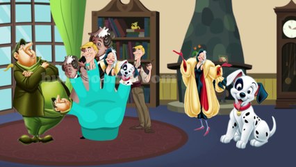 101 Dalmatians finger family